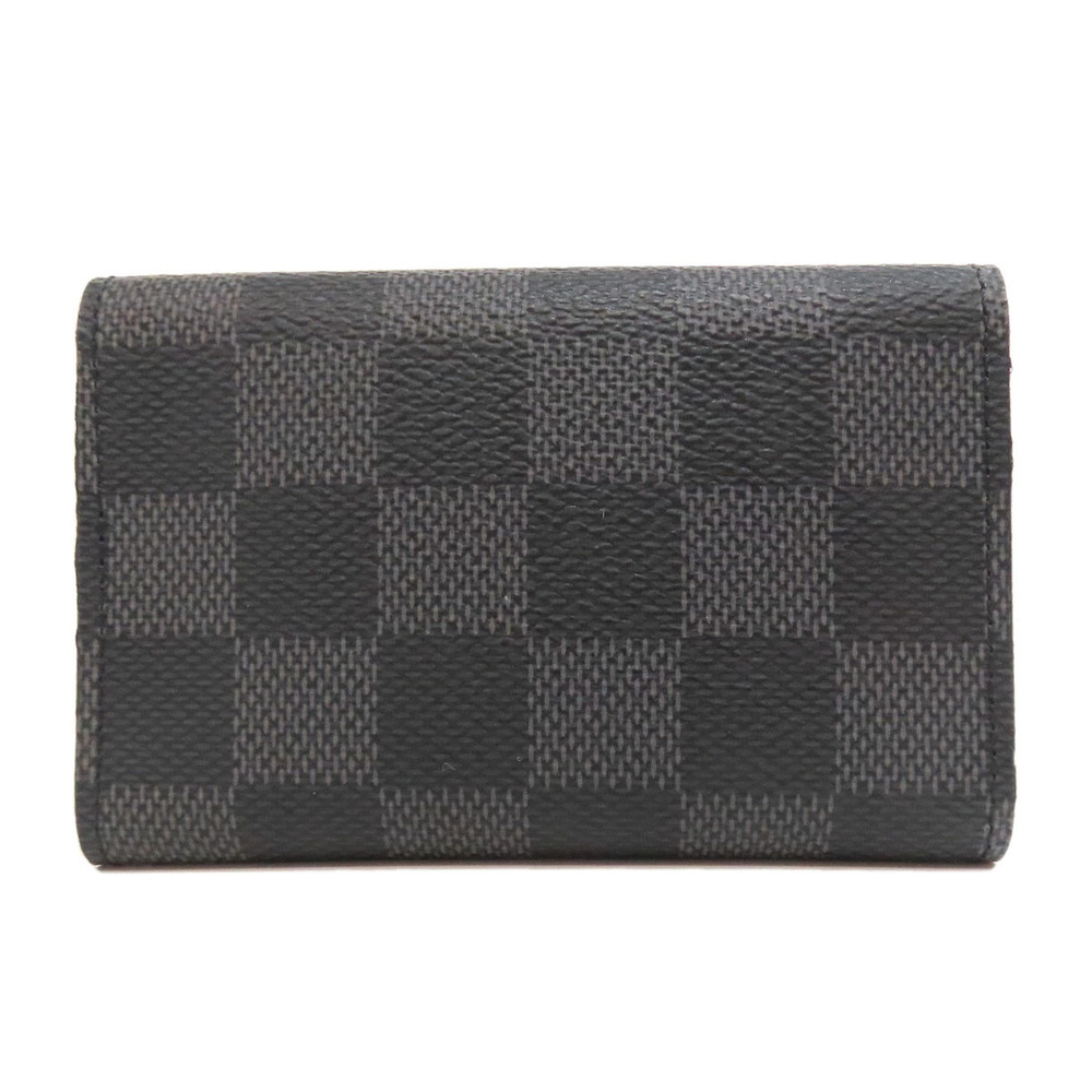 Louis Vuitton Multicles Case Damier Key Wallet Canvas Brown